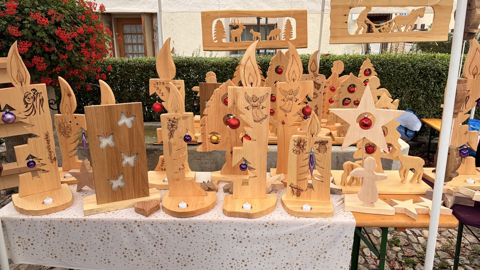 Herbschtmärt 2026 rund ums Melihus: Holzkunst
